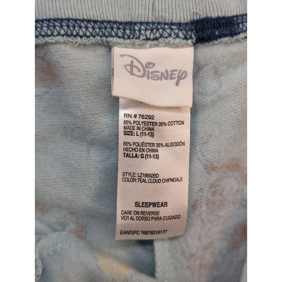 Disney Sleep Pants Size Large Chipmunks Jogger Sleepwear NWT -0324C159 - Picture 5 of 10
